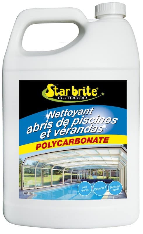 Nettoyant pour abris de piscine